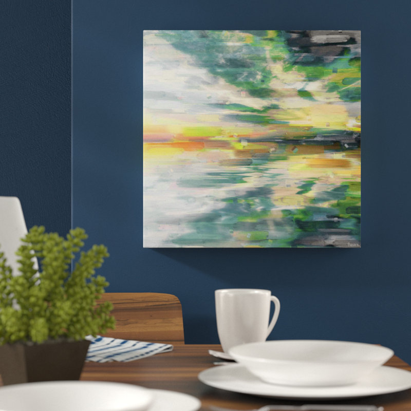 Parvez Taj - Wrapped Canvas Painting, 81cm H x 81cm W x 3.81cm D