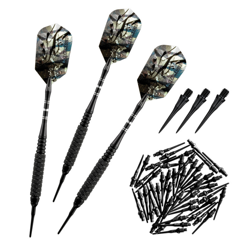 Ensemble de jeu de fléchettes Viper Black Magic