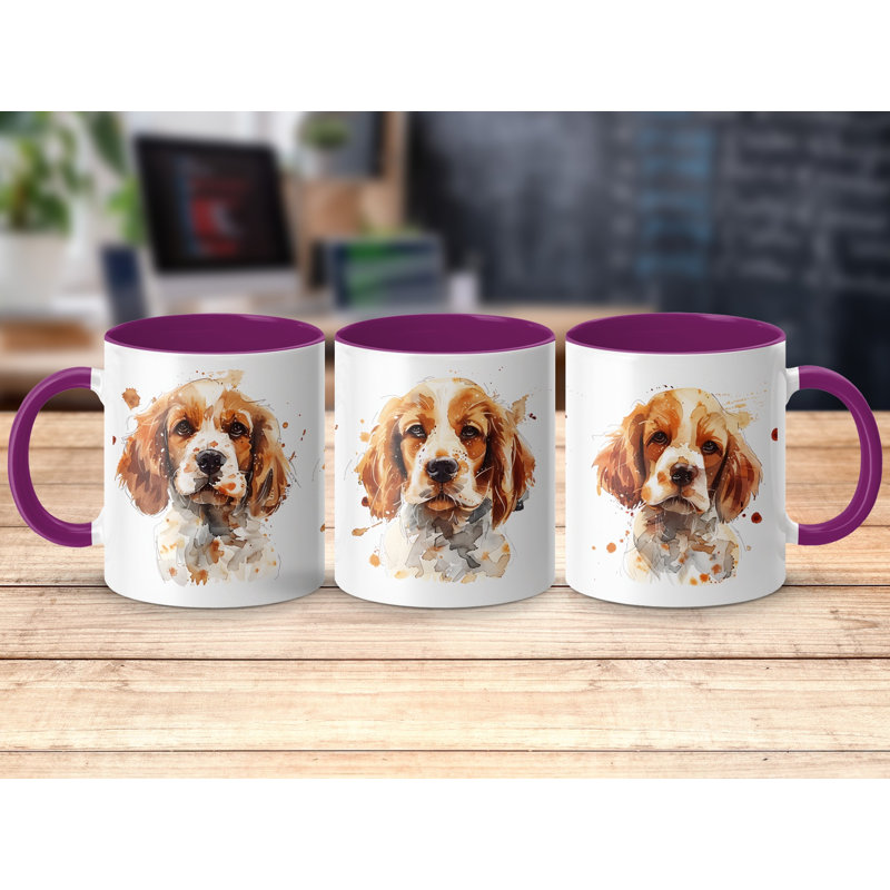 Miniature Schnauzer Artistic Design 11oz Coffee Mug, 3