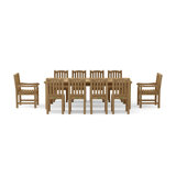 SET-319 11-pc Chelsea Rectangular Dining Table Set