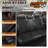 Sport Series Seat Covers Full Set With Airbag Compatible, Reserved Opening Holes For Headrest, Universal For Cars-120729293