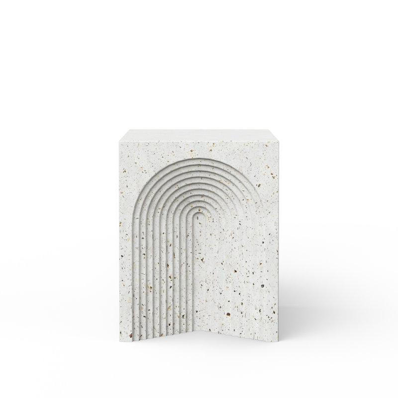 Mixx Garden Stool, Ivory