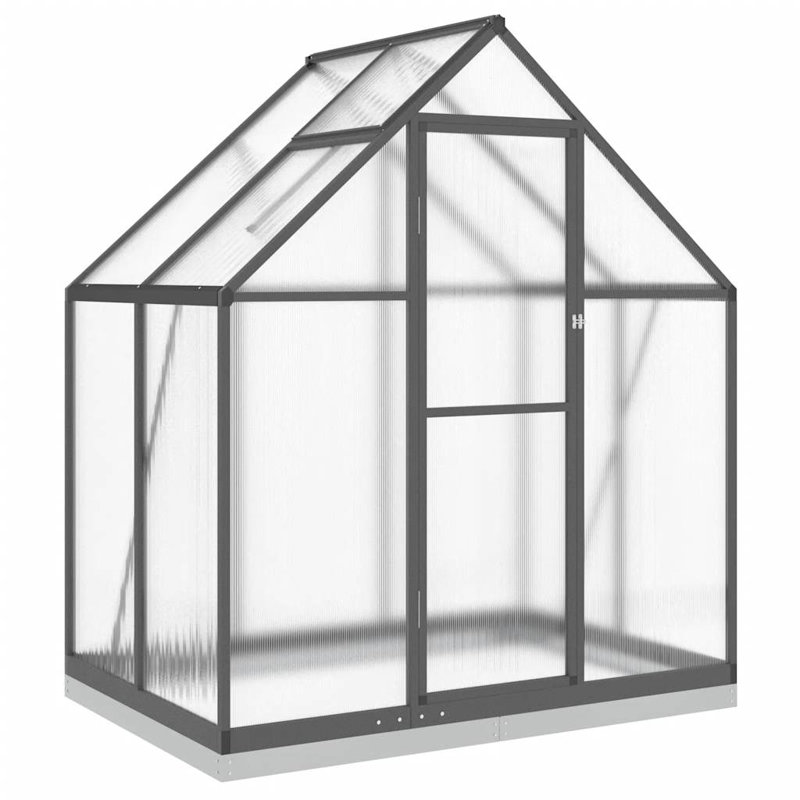 Aluminium, polycarbonate, acier galvanisé vidaXL, Anthracite
