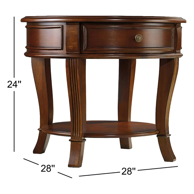 Brookhaven Round Lamp Table