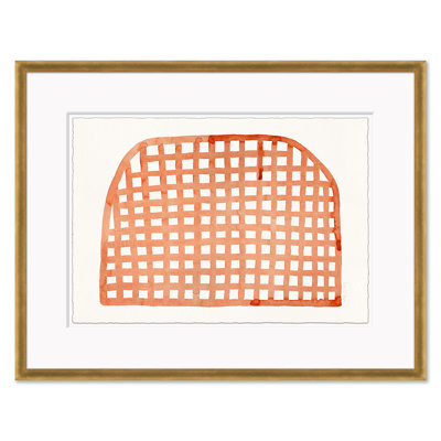 Stick Form IV Framed Drawing Print