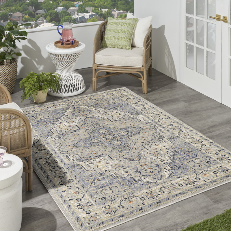Sandy Indoor / Outdoor Rug, Rectangle 5' x 7'
