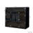 Glass Door Shoe Box Shoe Storage Cabinet  With RGB Led Light-1298365091