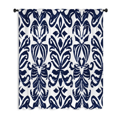 Janeya Blackout Curtain Single Panel