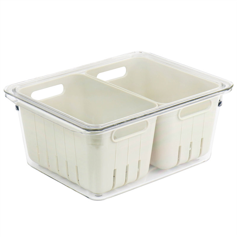 4 Piece Mini Basket Fresh Keeper Container Set