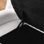 Banc de rangement ovale en tissu de chenille-1113734585