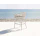 Lucan 39'' Olefin Rope Outdoor Bar Stool with Cushion
