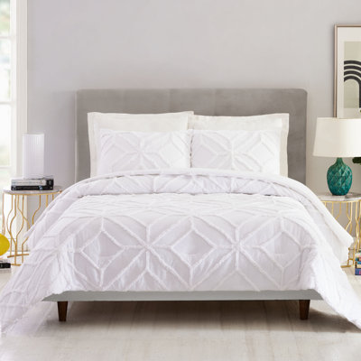 Trina Turk Tufted Trellis Cotton Chenille Comforter Set
