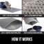 Tapis imperméable antidérapant pour litière pour chat