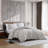 Kenneth Cole Solid Waffle Reversible Comforter Set-91030804-91030803