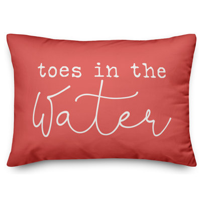 Outdoor Reversible Throw Pillow