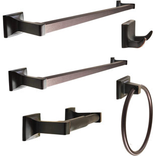 5 - Piece Bathroom Hardware Set