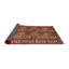 Tapis orange / rouge / beige-347639921