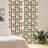 Cactus Floral Semi-Sheer Rod Pocket Curtain Panels-45229052