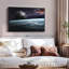 "Terre et lune dans l'espace, art mural"-1795221128