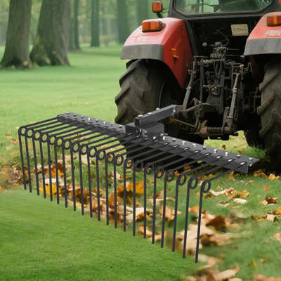 Andaineur 48 po en paille de pin pour tracteurs de pelouse et ATV / UTV