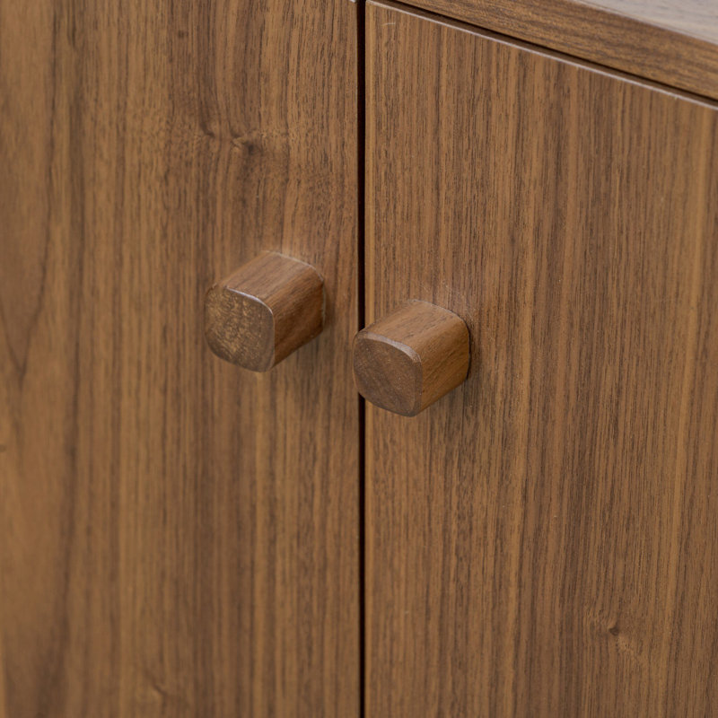 Arturo Media Console-Natural Walnut