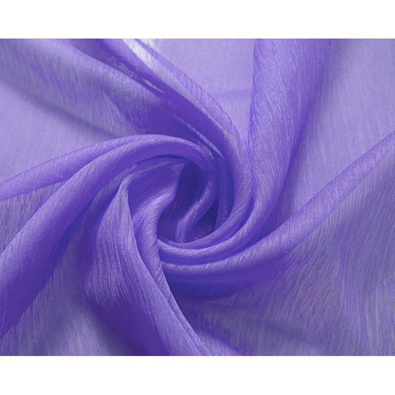 Landose Sheer Curtain Single Panel, Neon Purple, 55" W x 90" L