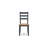 Gasy Counter Height Dining Table Set, 4 Chairs, Wood, Brown-108208128