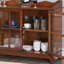 Buffet en merisier massif et bois manufacturé-132397274