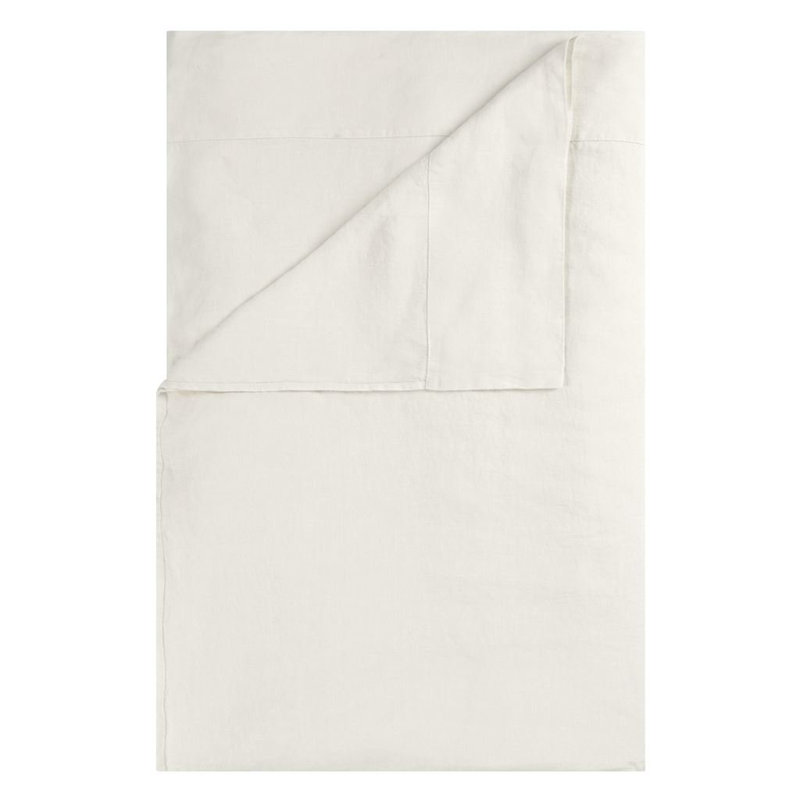 Biella Linen Fitted Sheets, Ivory, Queen Fitted Sheet