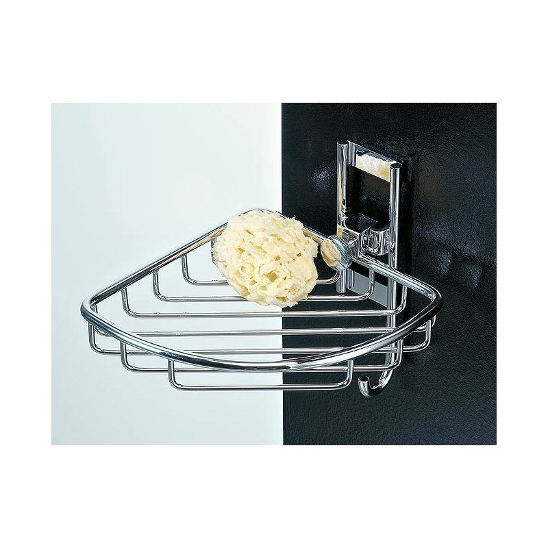 Panier de douche en coin, Un