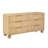 Atlas Light Oak Fluted Platform 5 Pieces Bedroom Set-814193022
