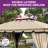 10 pi. L 12 pi. D Pavillon de jardin en acier