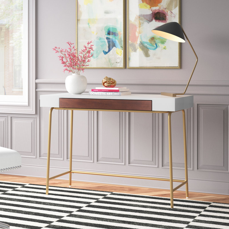 Solid Wood Top Writing Desk