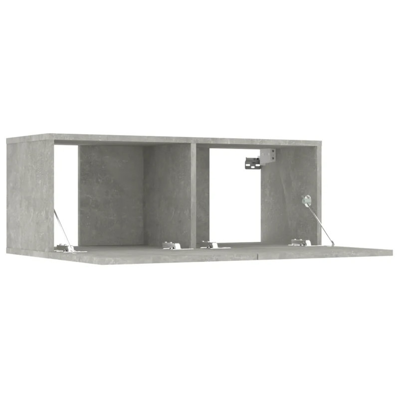 Finan TV Stand for TVs up to 85", Light Grey, 80