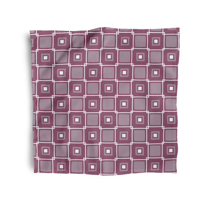Krut Polyester Geometric Square Napkin