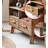 Home Multi-Functional Solid Wood Light Luxury Bookcase.