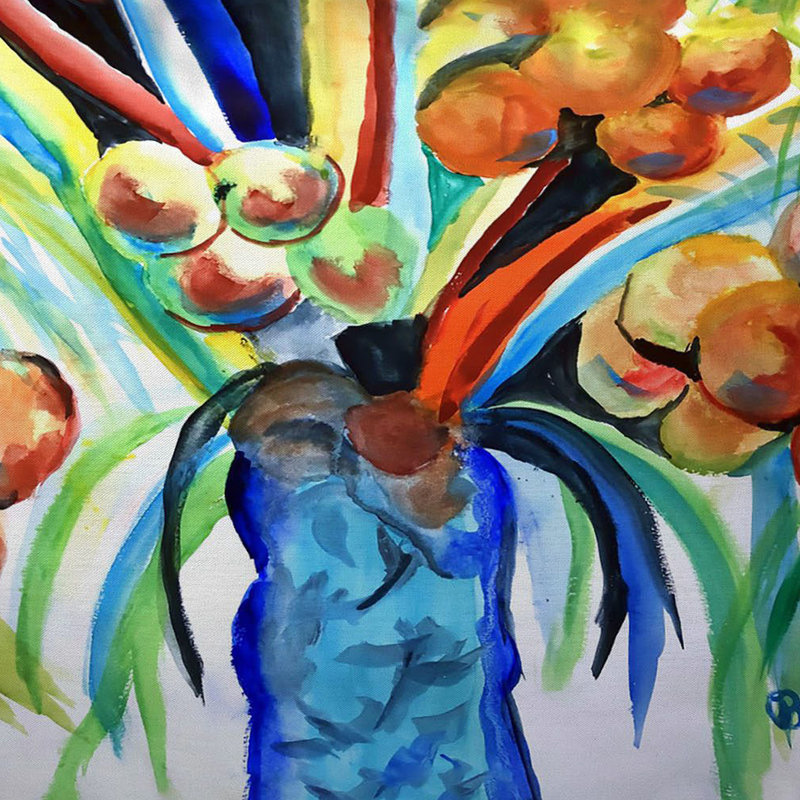 Coussin intérieur / extérieur More Coconuts, H 16 po x l 20 po