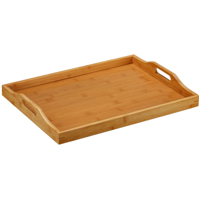 Plateau en bambou naturel butler Milledgeville