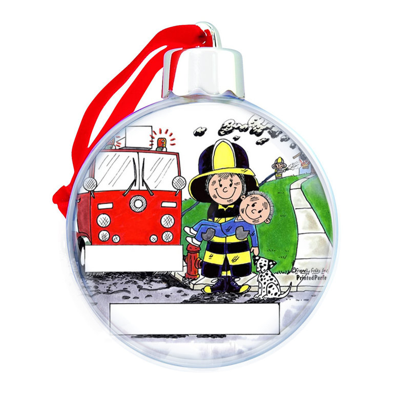 Ornement de sapin de Noël personnalisé, Oui