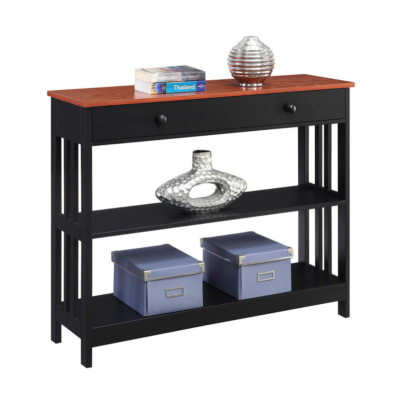 Console 39,5 po Minerva, Cerisier/Noir