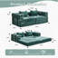 Compression Convertible Floor Sofa Bed With Fixed - Shape Frame, Boneless Modular Sectional Sofa, No Assembly Required, Ideal For Multi - Occasion Use-482018825