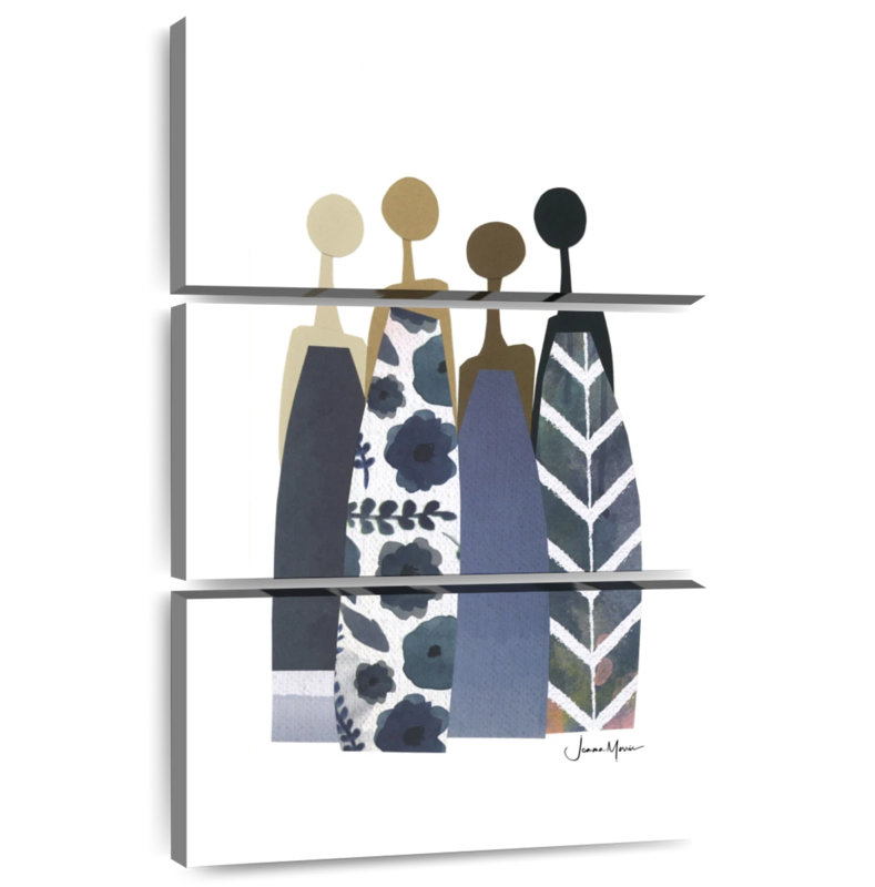 Femmes Leisha en robes bleues, H 45 po x l 28 po