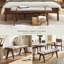 Banc en bois Duggins