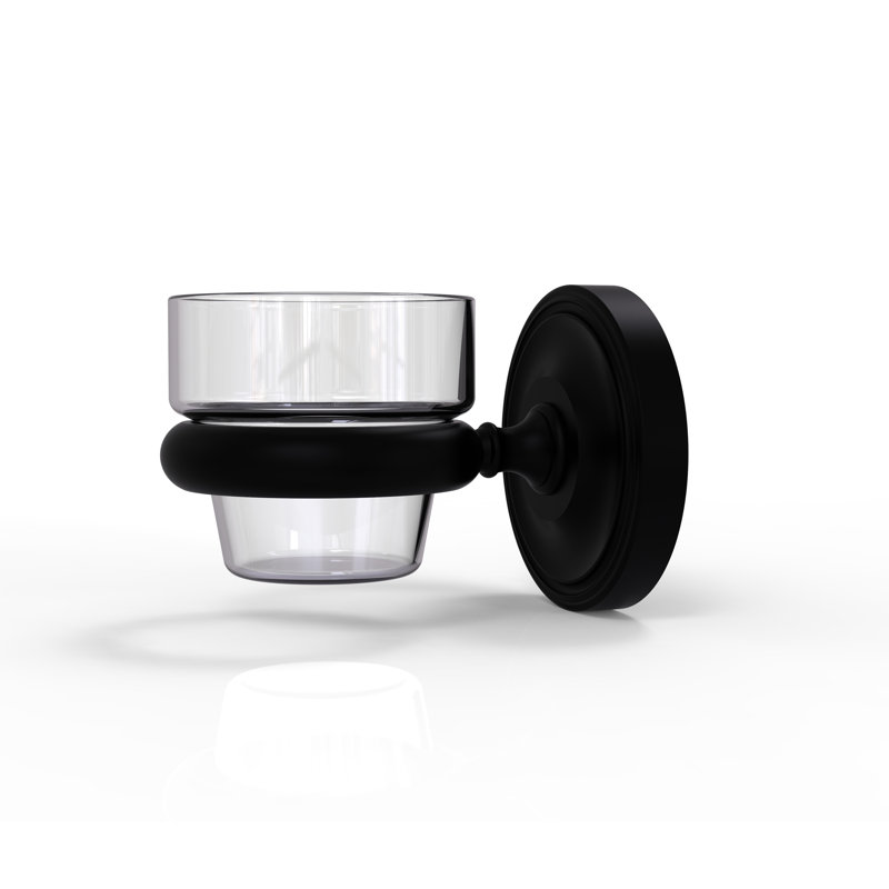 Adria 4'' H Brass Wall Wall Sconce, Matte Black