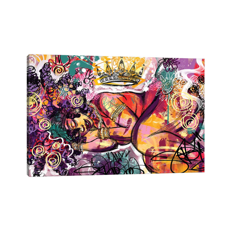 «Radiance» par Justin Copeland, Toile tendue, H 18 po x l 26 po x P 1,5 po