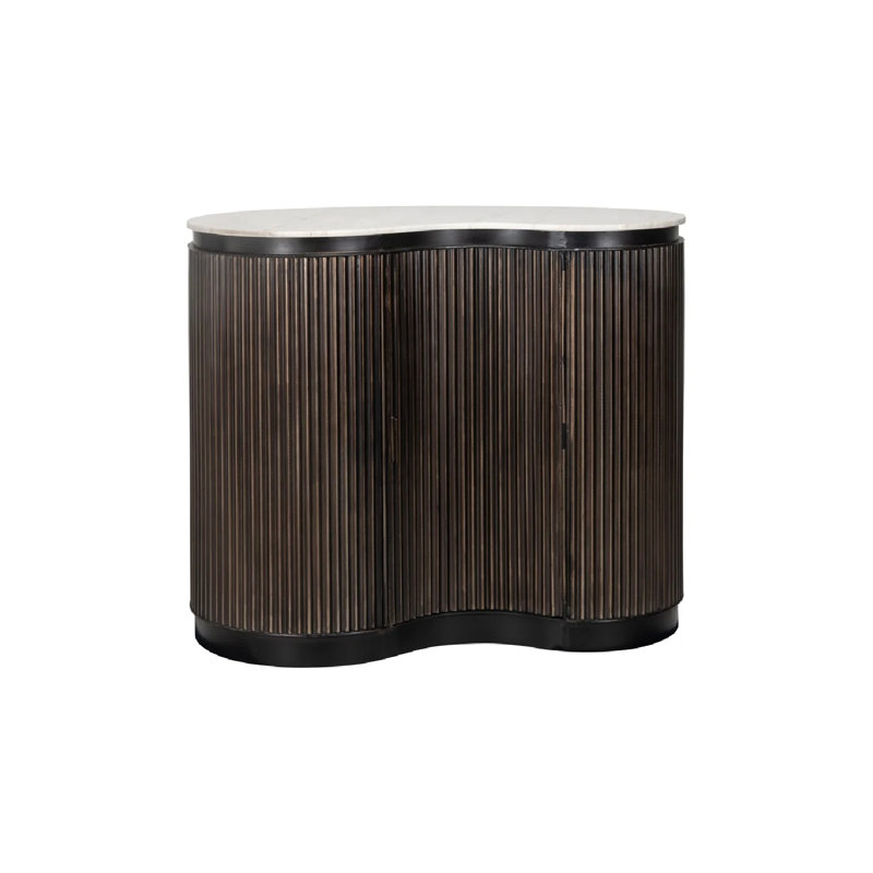 Bar Table 47'' W Marble Console Table