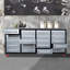 Armoires de rangement 7 pi avec banc de travail (20 tiroirs) argent-374881780