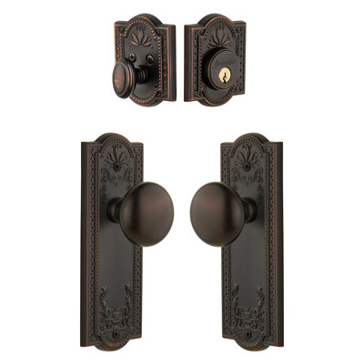 Parthenon Complete Entry Knob Set with Deadbolt