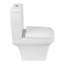 Belfry Bathroom Polster 0L LPF Close Coupled Toilets (Seat Included)