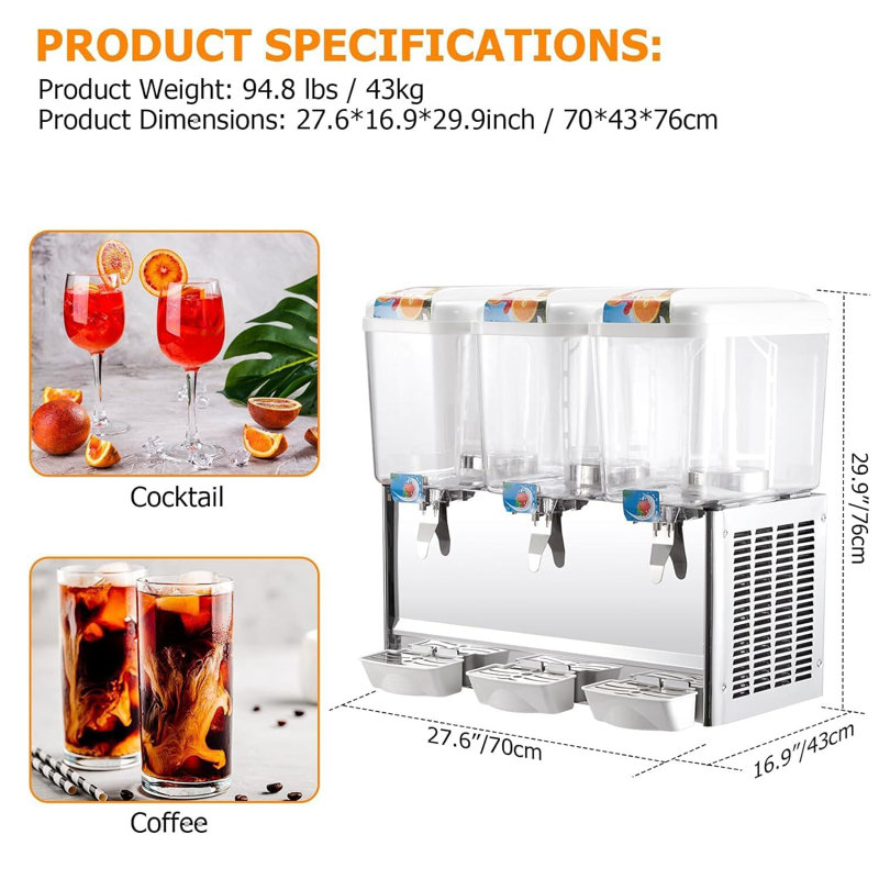 Stainless Steel Beverage Dispenser